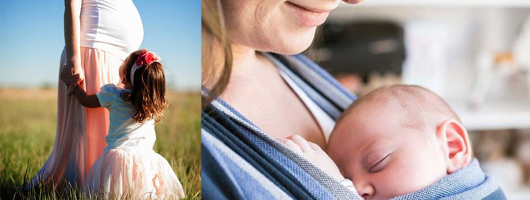 Tragen von Kindern während der Schwangerschaft