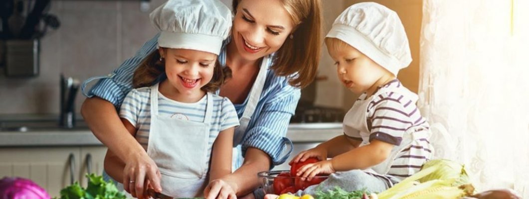 Vegetarische Mahlzeiten für Kinder