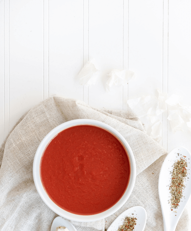 soupe pour enfants - soupe aux tomates