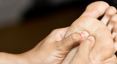 Fußmassage