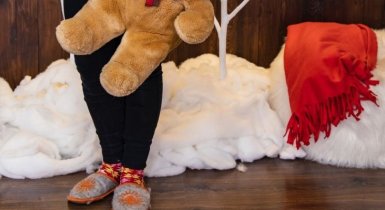 Pantoufles barefoot pour enfants