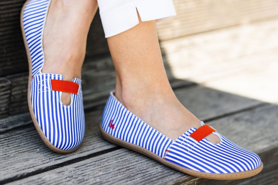 Ballet Flats Be Lenka - Harmony - Blue Stripes