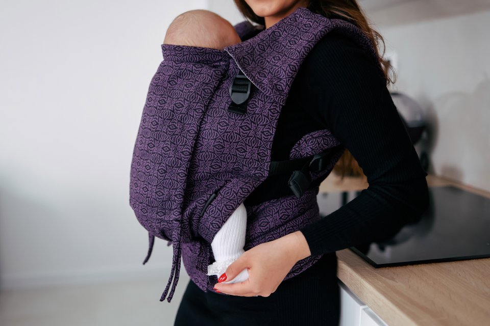 Baby carrier - Be Lenka 4ever - Celtic - Purple