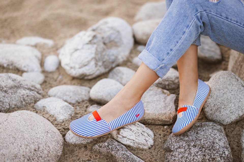 Ballet Flats Be Lenka - Harmony - Blue Stripes
