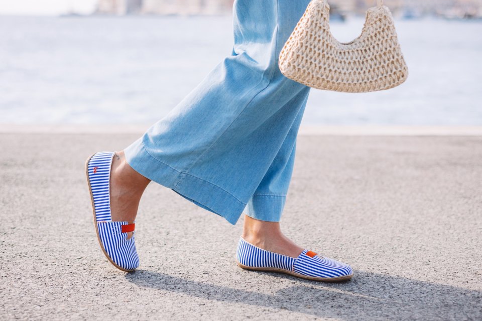 Ballet Flats Be Lenka - Harmony - Blue Stripes