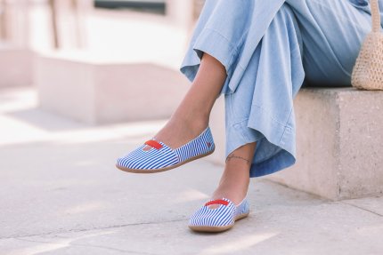 Ballet Flats Be Lenka - Harmony - Blue Stripes