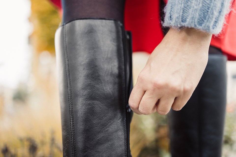 Barefoot long boots Be Lenka Charlotte - Black
