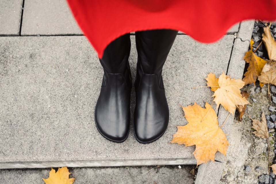 Barefoot long boots Be Lenka Charlotte - Black