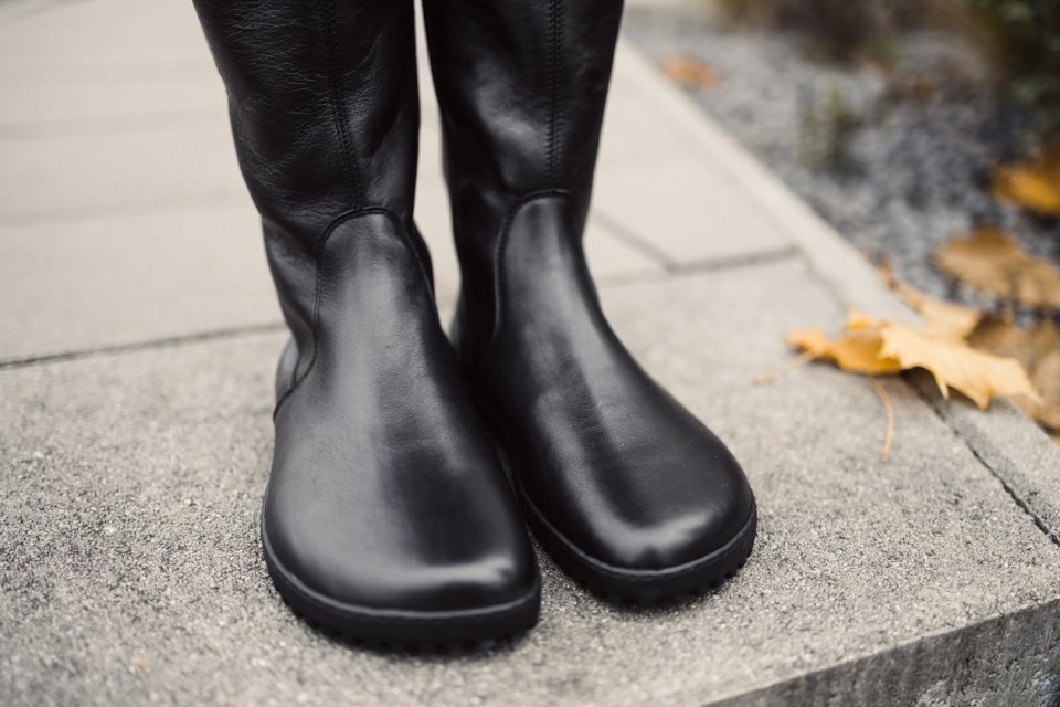 Barefoot long boots Be Lenka Charlotte - Black