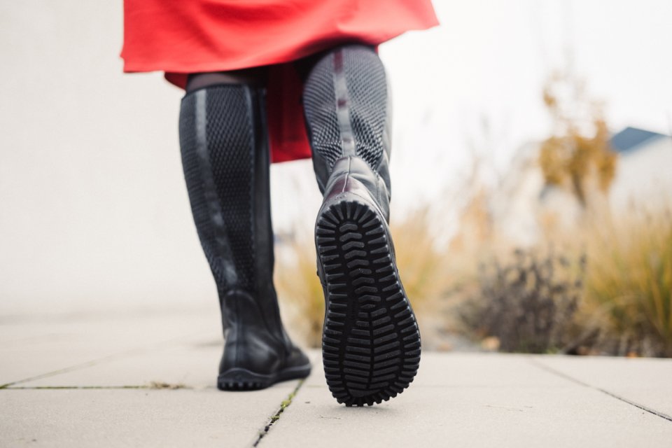 Barefoot long boots Be Lenka Charlotte - Black
