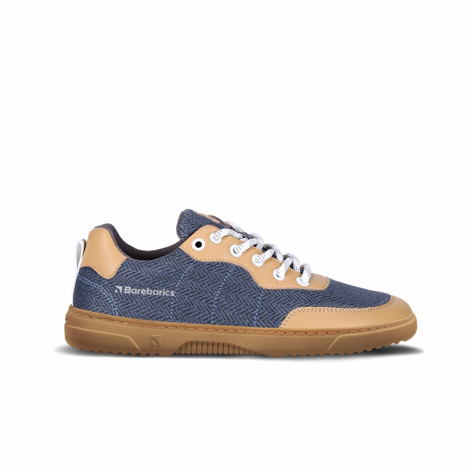 Barefoot Sneakers Barebarics Kudos - Brown & Blue