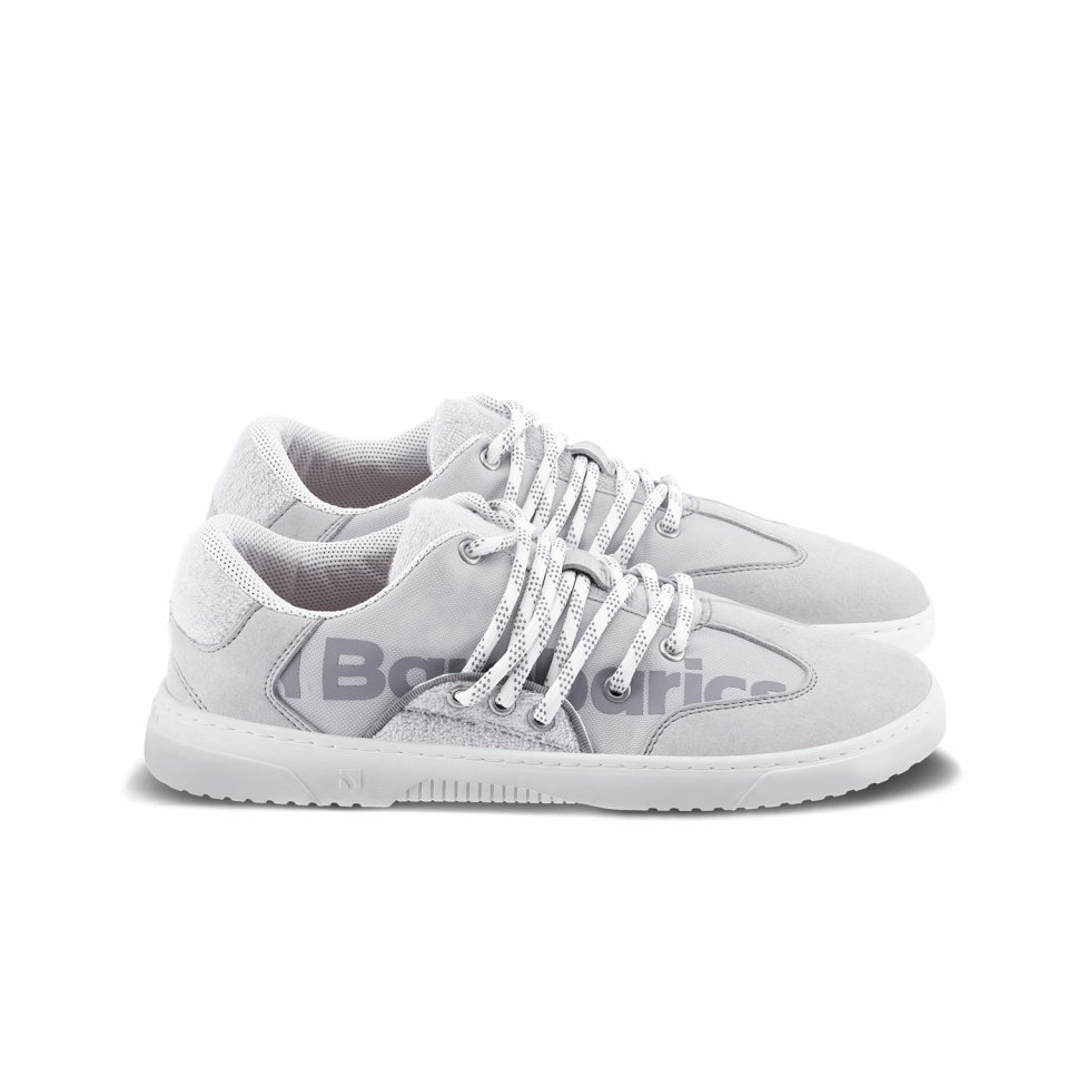 Barefoot Sneakers Barebarics - Vibe - Grey & White
