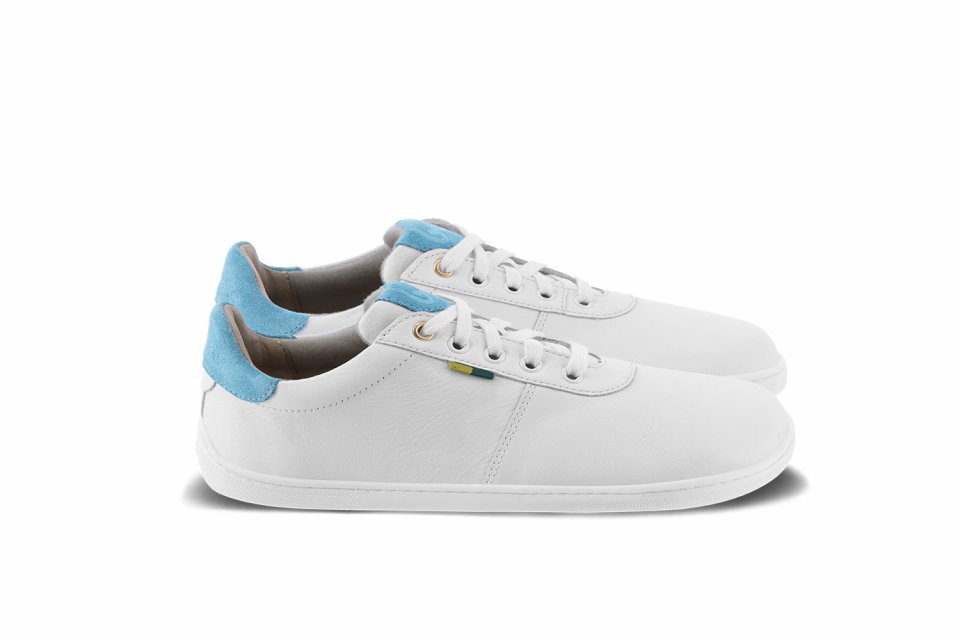 Barefoot Shoes - Be Lenka - Royale - White & Blue