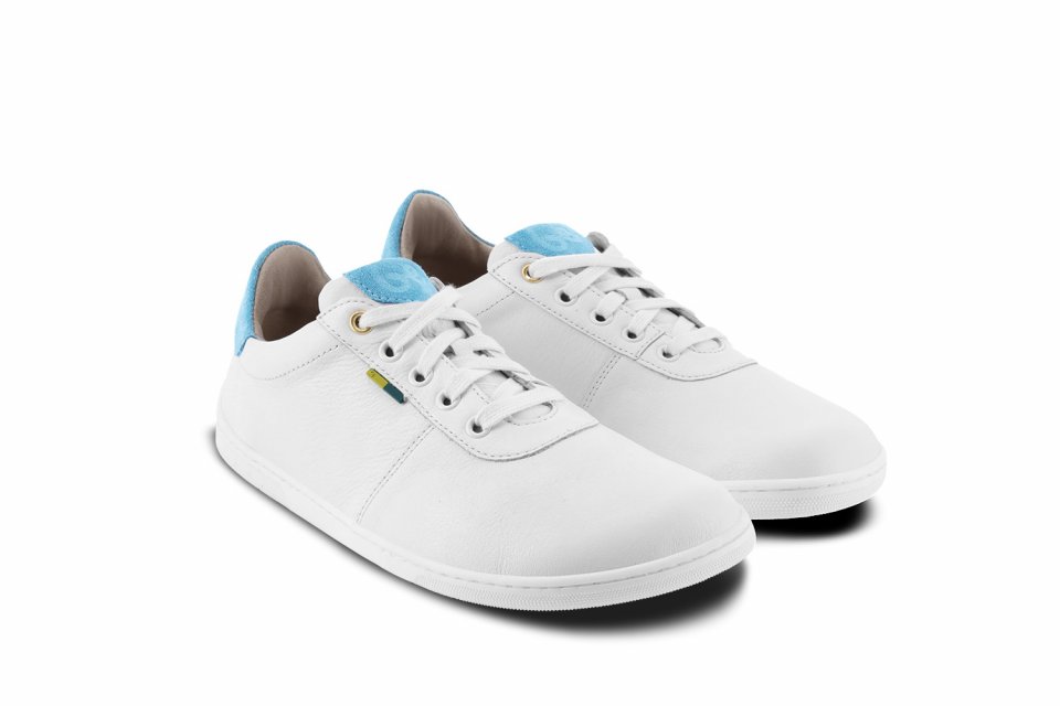 Barefoot Shoes - Be Lenka - Royale - White & Blue
