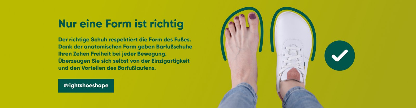 Nur eine Form ist richtig | Be Lenka