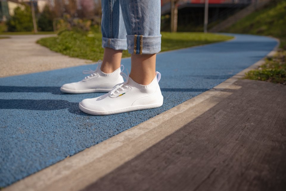 Barefoot Sneakers - Be Lenka Stride - All White