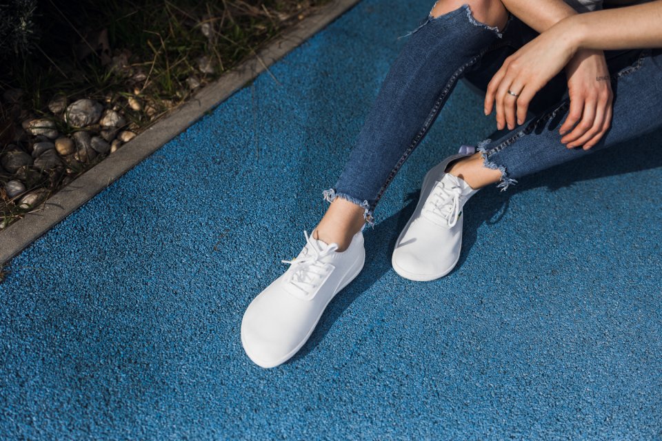 Barefoot Sneakers - Be Lenka Stride - All White