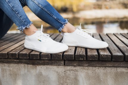 Barefoot Sneakers - Be Lenka Stride - All White