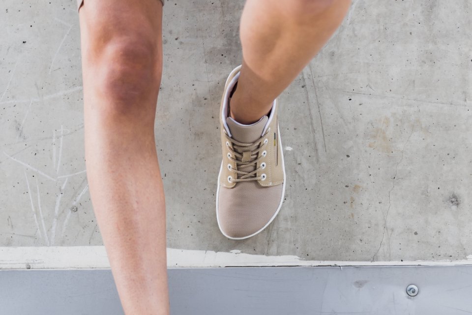 Barefoot Sneakers - Be Lenka Whiz - Beige