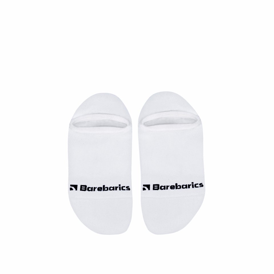 Barebarics - Barefoot calcetines - No-Show - White - 3 pack