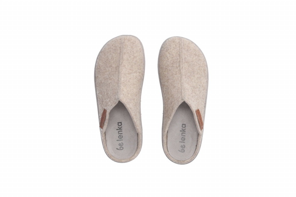 Barefoot pantuflas Be Lenka Chillax - Beige