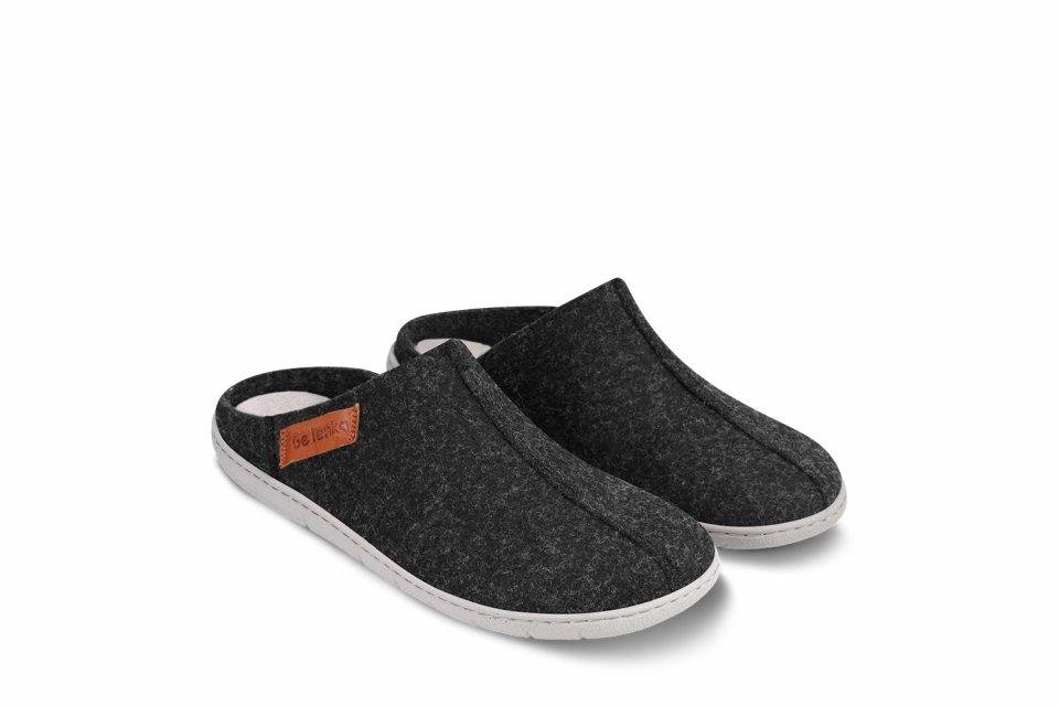 Barefoot pantuflas Be Lenka Chillax - Black
