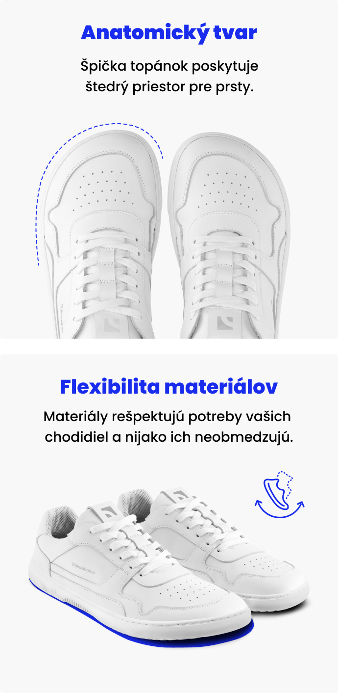 Barefoot tenisky novej generácie | Barebarics
