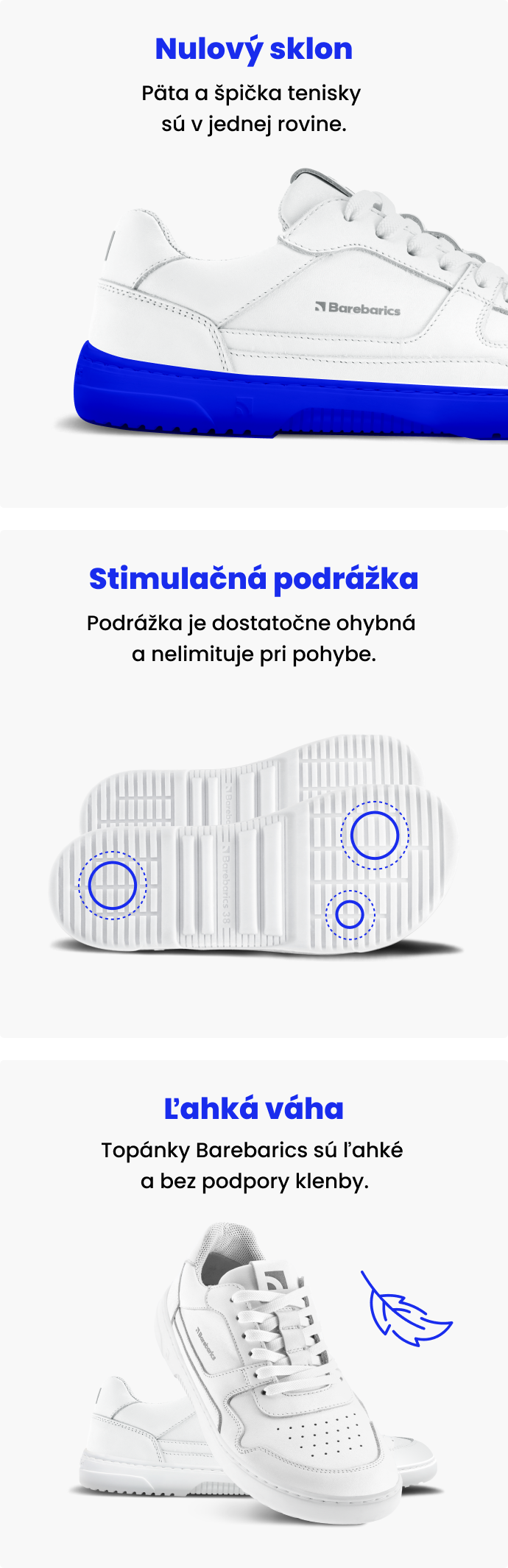 Barefoot tenisky novej generácie | Barebarics