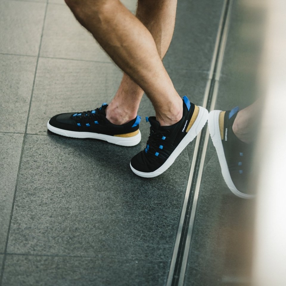 Barefoot Sneakers Barebarics Revive - Black & White