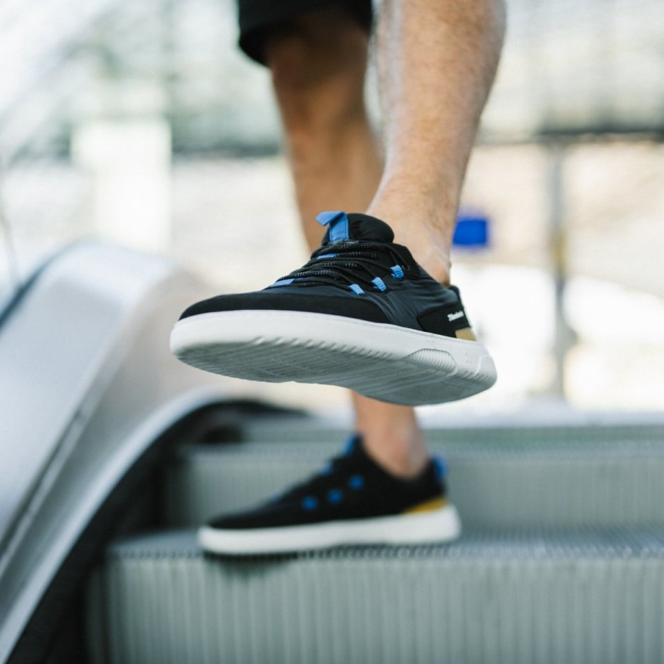 Barefoot Sneakers Barebarics Revive - Black & White