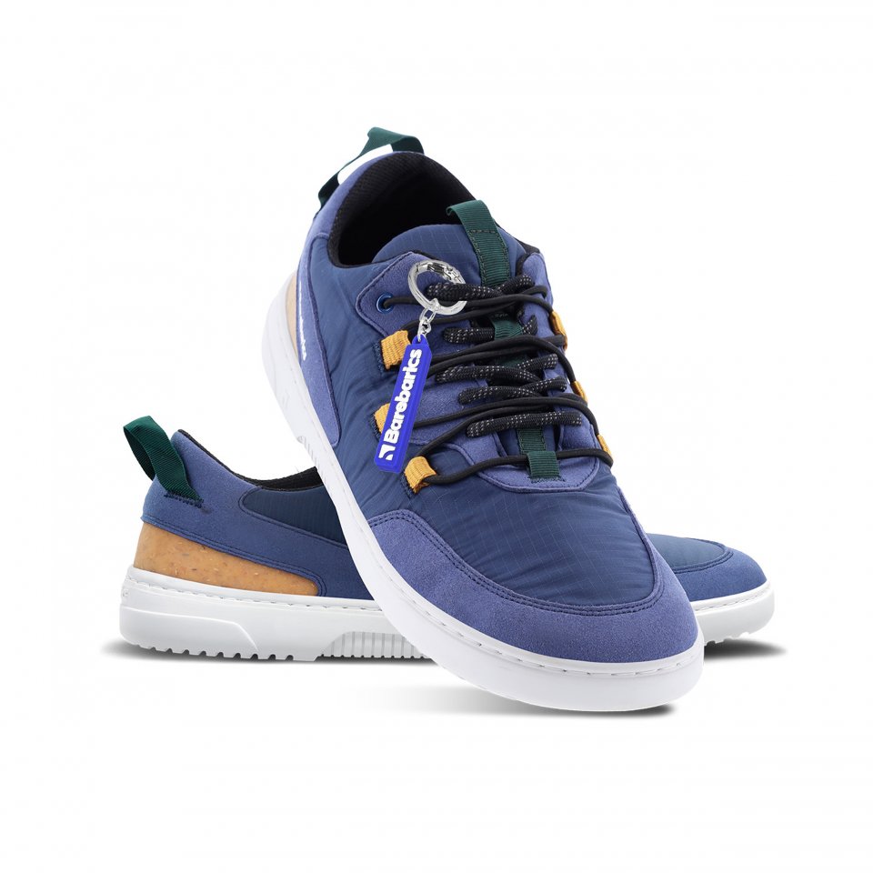 Barefoot Sneakers Barebarics Revive - Blue & White