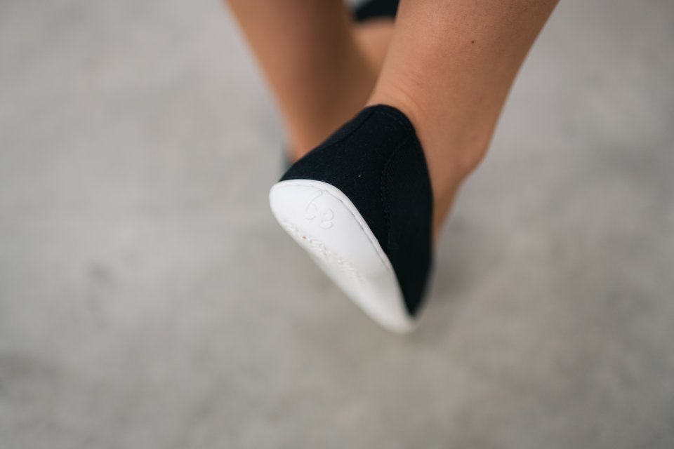 Barefoot balerynki Be Lenka Delight - Black