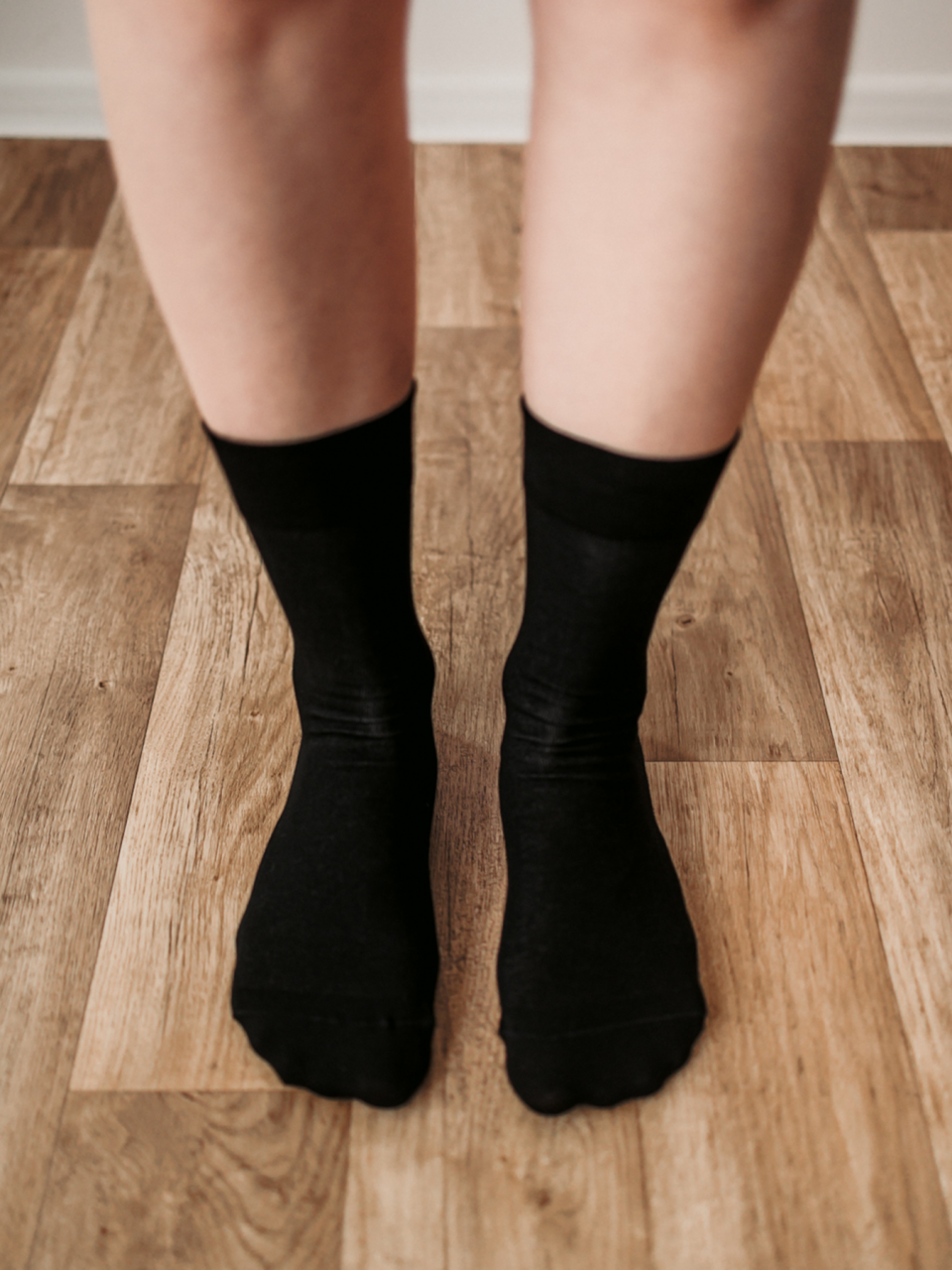 Barefoot Socks - Crew - Essentials – Black