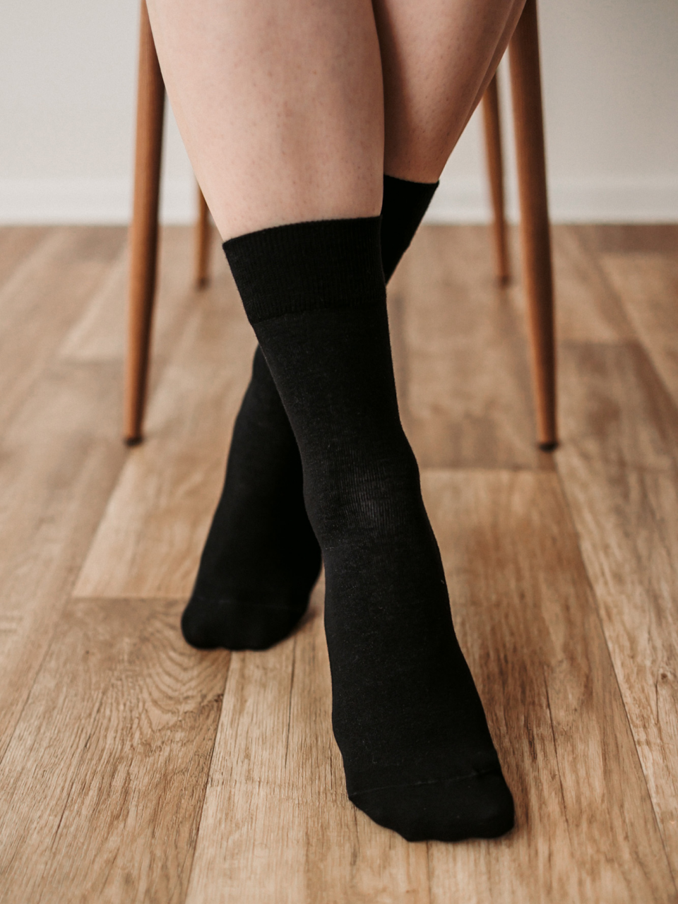Barefoot Socks - Crew - Essentials – Black