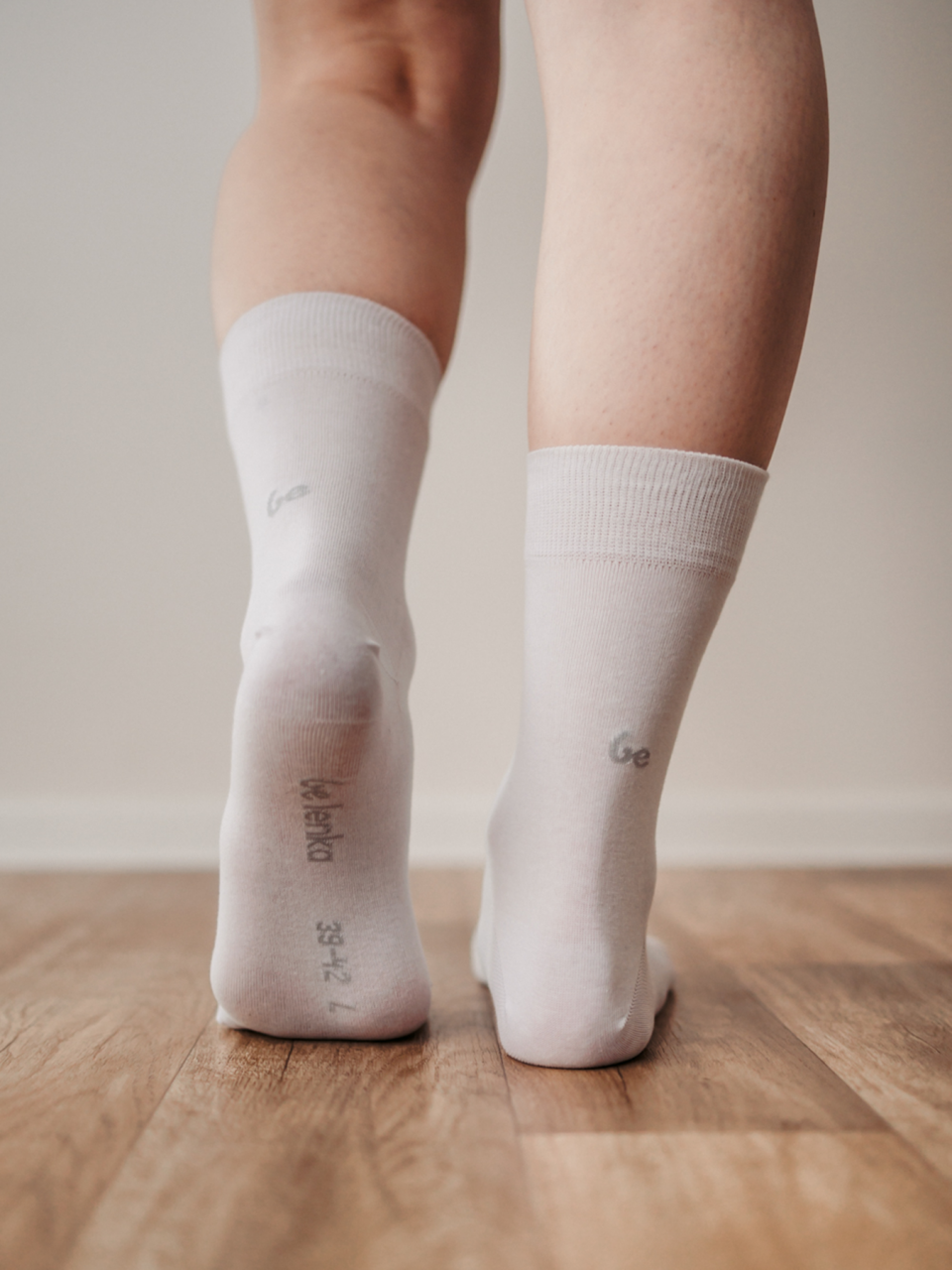 Barefoot Socks - Crew - Essentials – White