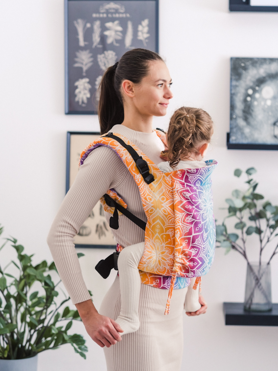 Babytrage Be Lenka Toddler Mandala - Nacht