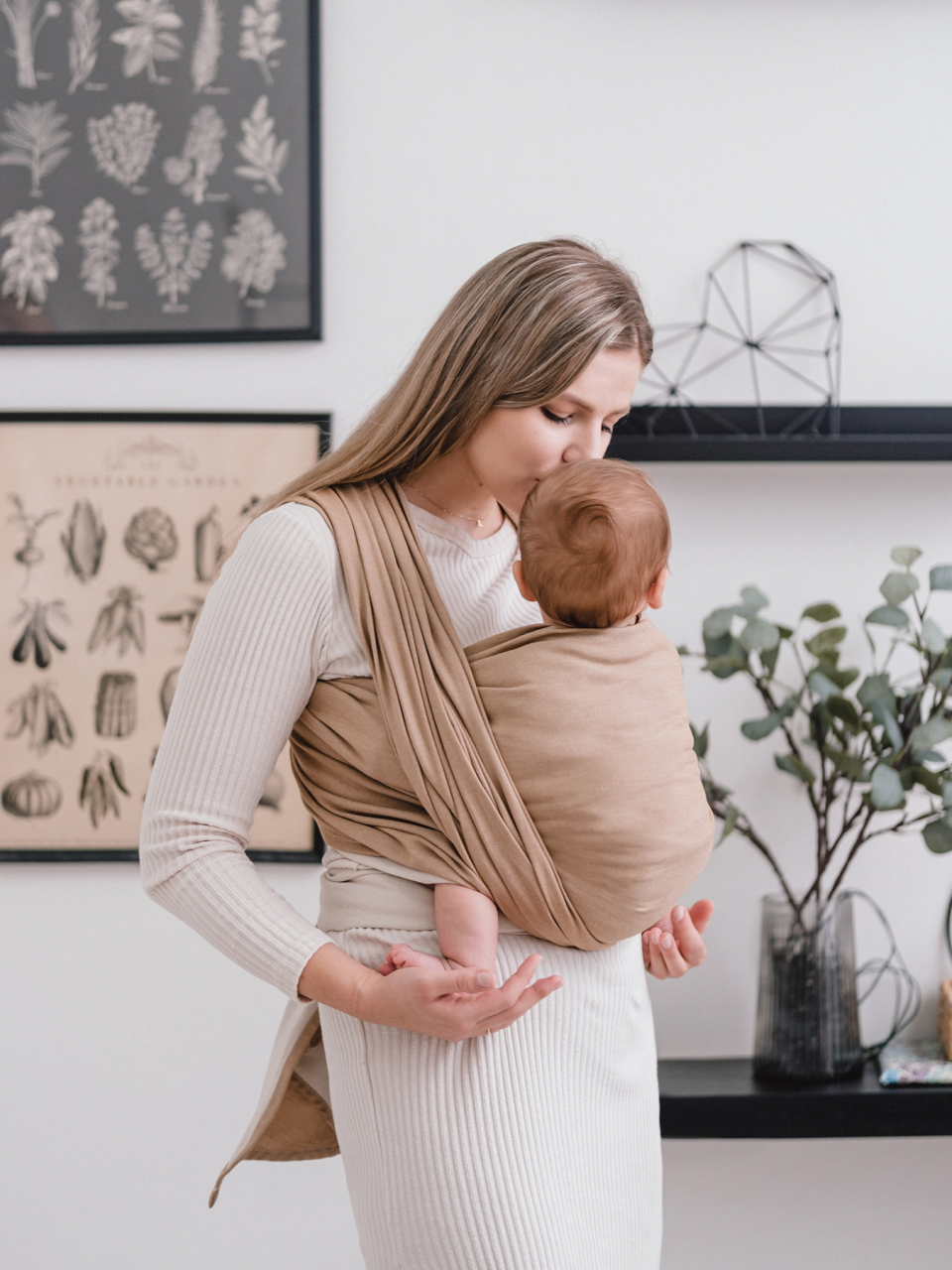 Tragetuch Be Lenka Unicolor - Braun