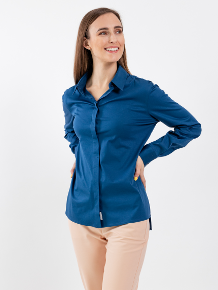 Damenhemd Be Lenka Essentials - Navy