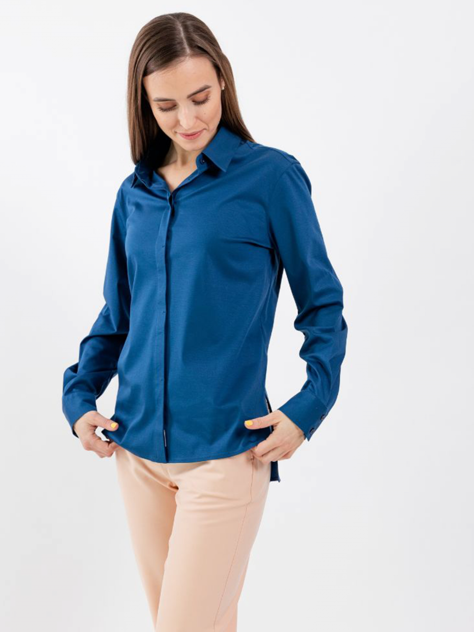 Damenhemd Be Lenka Essentials - Navy