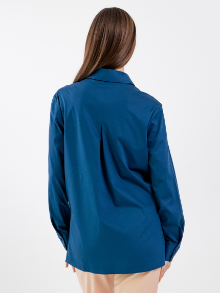 Damenhemd Be Lenka Essentials - Navy