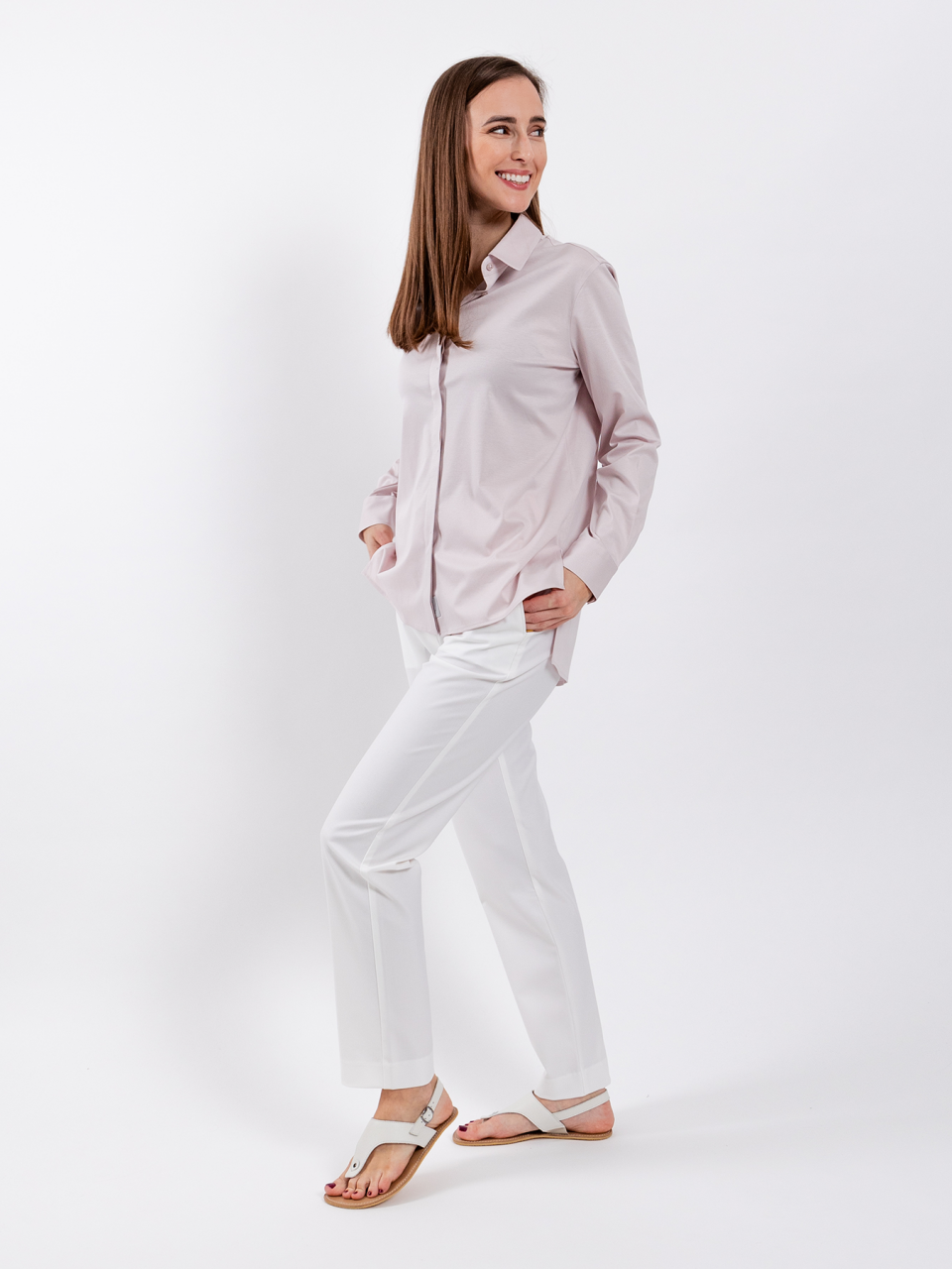 Damenhemd Be Lenka Essentials - Powder Pink