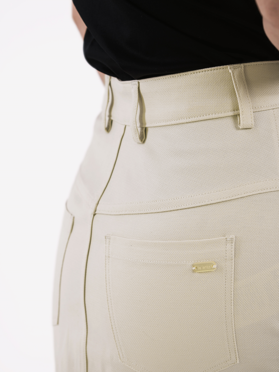 Women's Midi Skirt Be Lenka Essentials - Creme