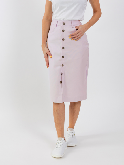 Damen-Midirock Be Lenka Essentials - Light Lilac