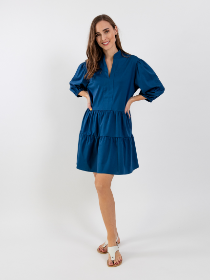 Damen Hemdblusenkleid Be Lenka Essentials - Navy