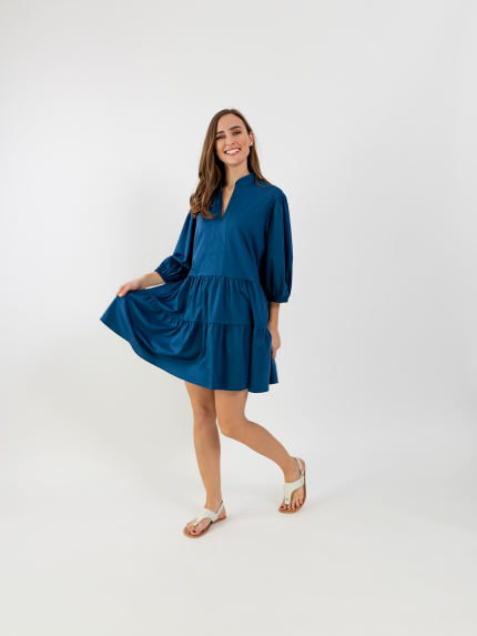 Damen Hemdblusenkleid Be Lenka Essentials - Navy