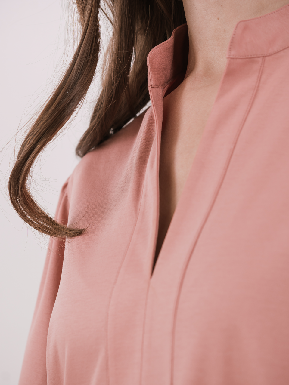 Women's Shirt Dress Be Lenka Essentials - Salmon Pink