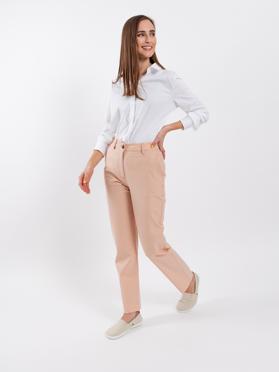 Women's Pants Be Lenka Essentials - Nude pink
