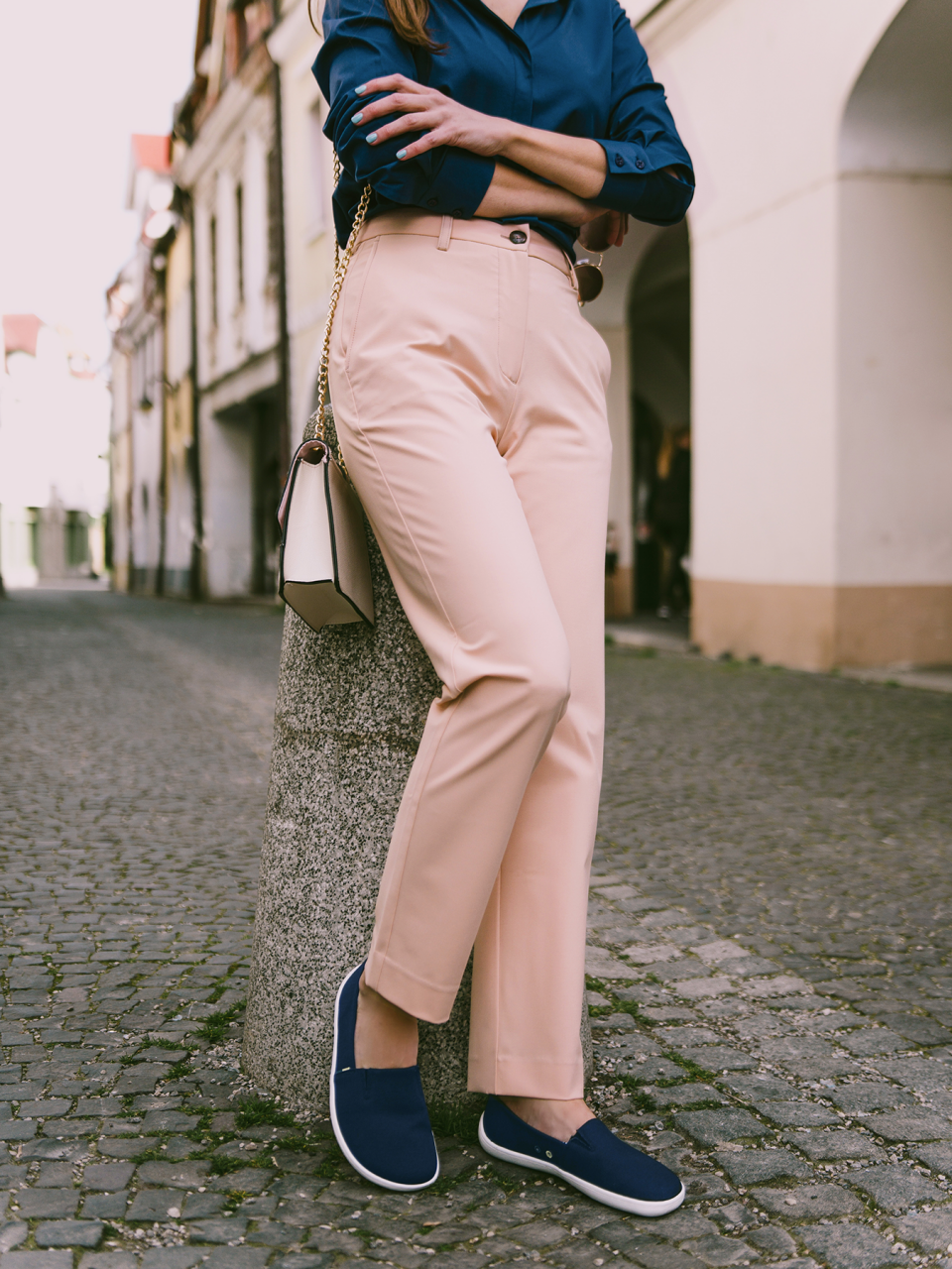 Women's Pants Be Lenka Essentials - Nude pink
