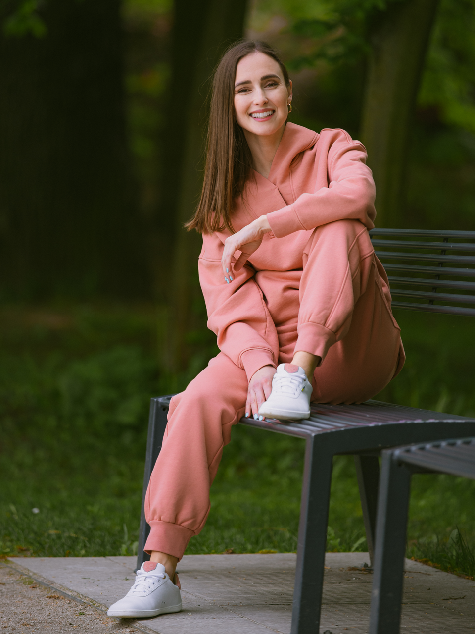 Women's sweatpants Be Lenka Essentials - Salmon Pink