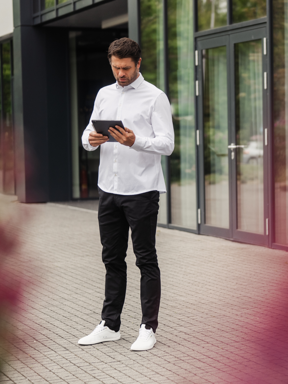 Men’s Shirt Regular Be Lenka Essentials - White